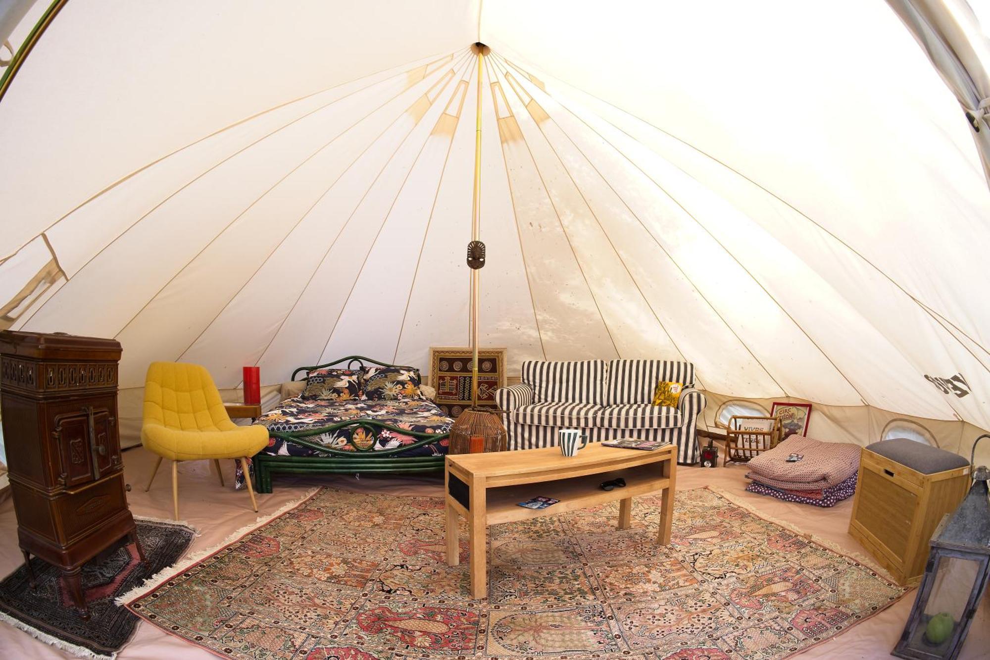 Tente Mongole 4 Saisons Cosy Et Spacieux Conchy-les-Pots Bagian luar foto