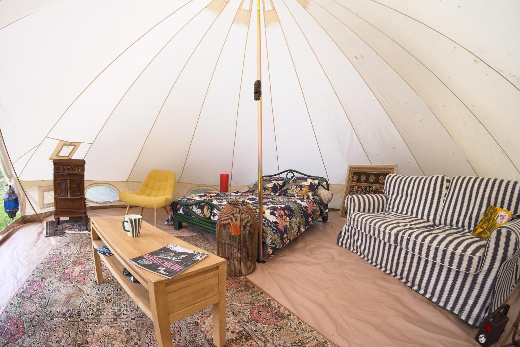 Tente Mongole 4 Saisons Cosy Et Spacieux Conchy-les-Pots Bagian luar foto